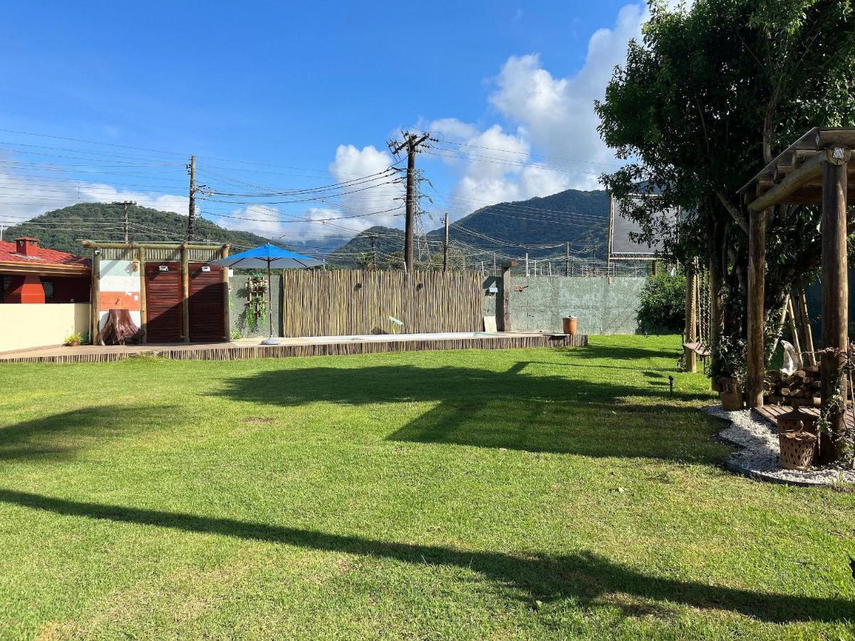 Casa Piscina Jardim Ubatuba Villa Exteriör bild