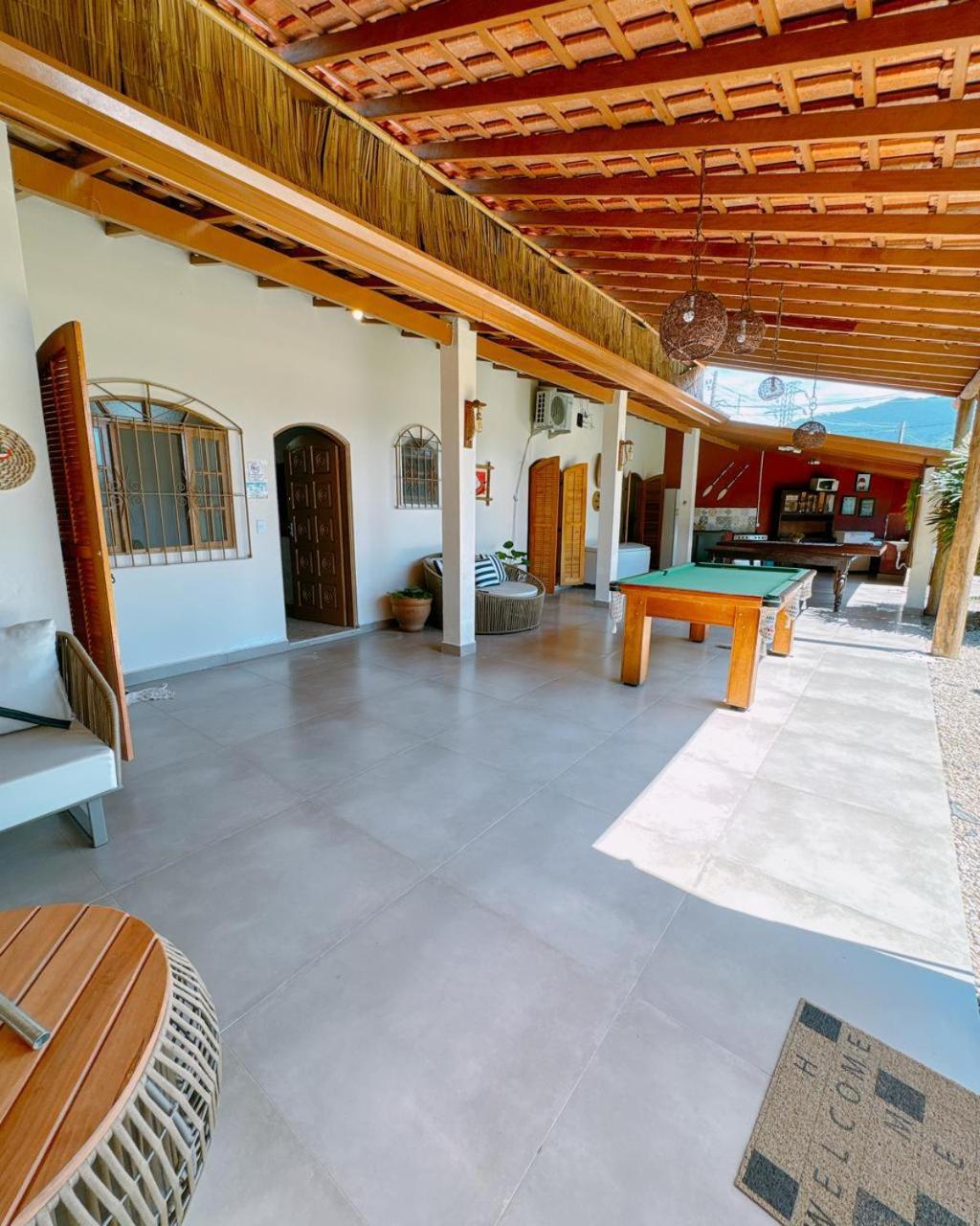 Casa Piscina Jardim Ubatuba Villa Exteriör bild