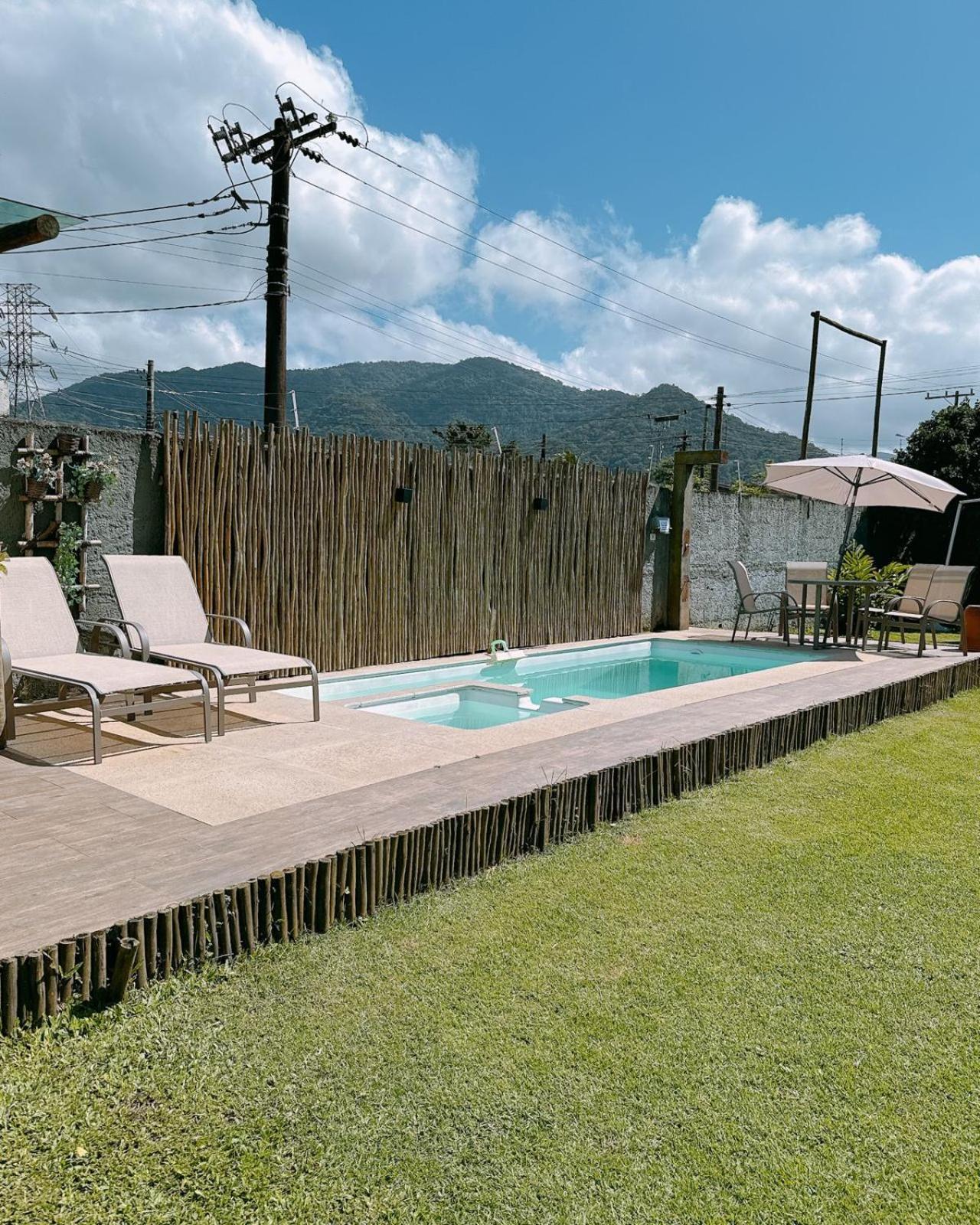 Casa Piscina Jardim Ubatuba Villa Exteriör bild